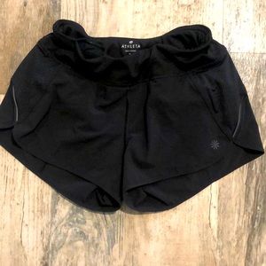 Black athleta shorts